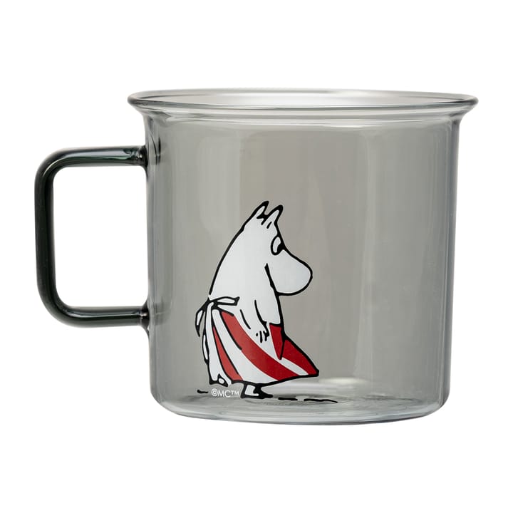 Moomin mamma glass 马克杯 35 cl - 灰色 - Muurla