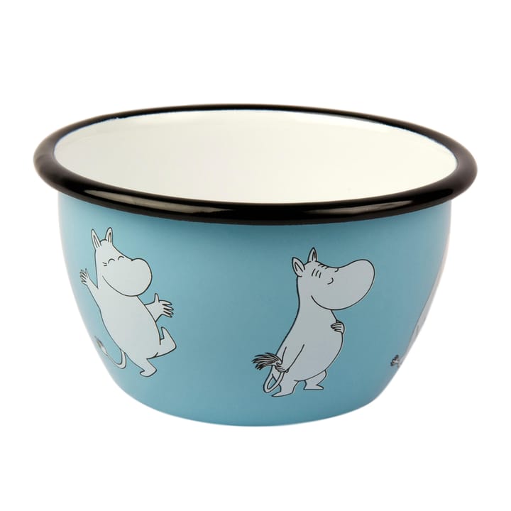 Moomin Retro enamel 碗  6 dl - moomin - Muurla