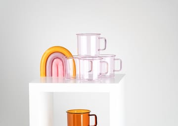 Muurla glassmug 35 cl - 粉色 - Muurla