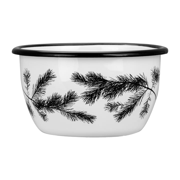 Nordic The Pine enamel 碗 60 cl - White - Muurla