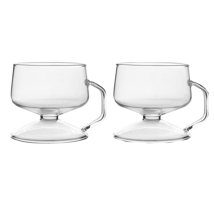 Olo glass for warm drinks 30 cl 两件套装, clear Muurla