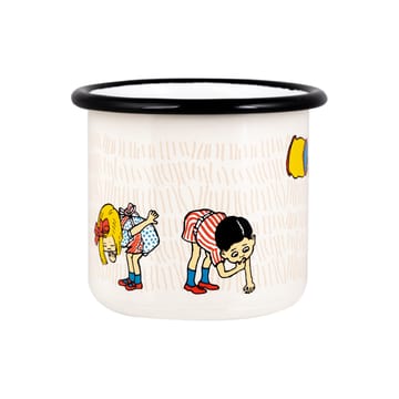 Pippi The Snirkle Hunt enamel 马克杯 25 cl - Multi - Muurla