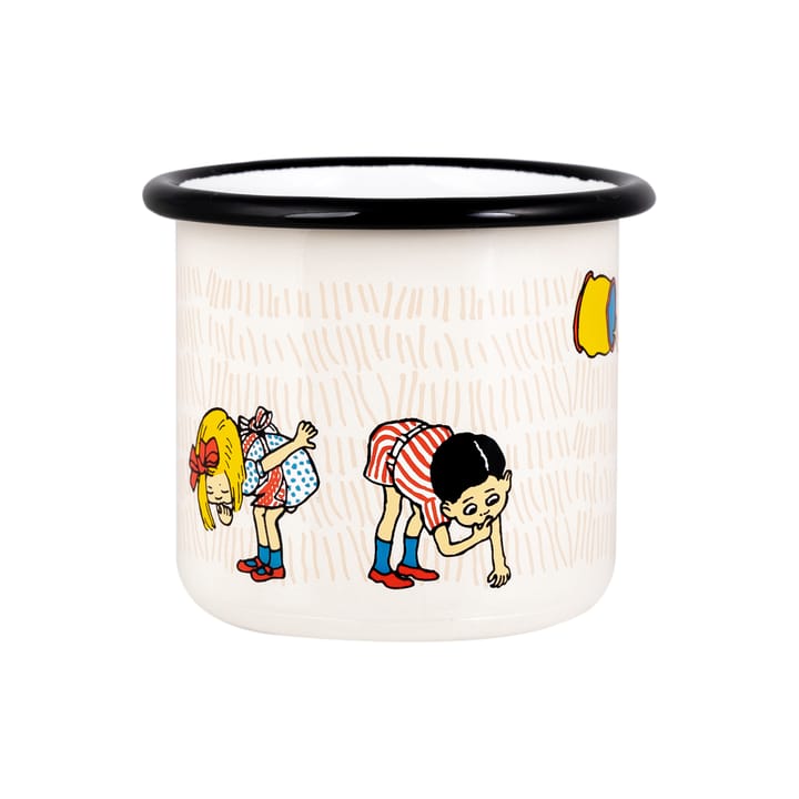 Pippi The Snirkle Hunt enamel 马克杯 25 cl, Multi Muurla