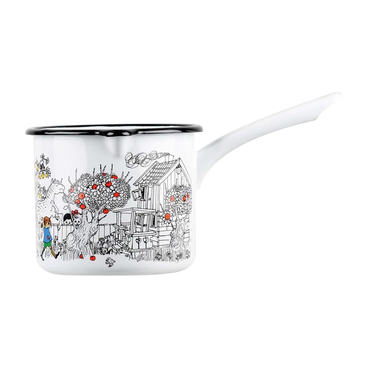 Pippi The Way Home saucepan 1.3 liter - 白色 - Muurla