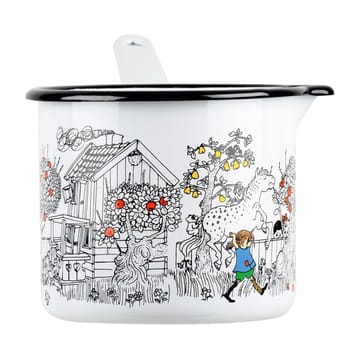 Pippi The Way Home saucepan 1.3 liter - 白色 - Muurla