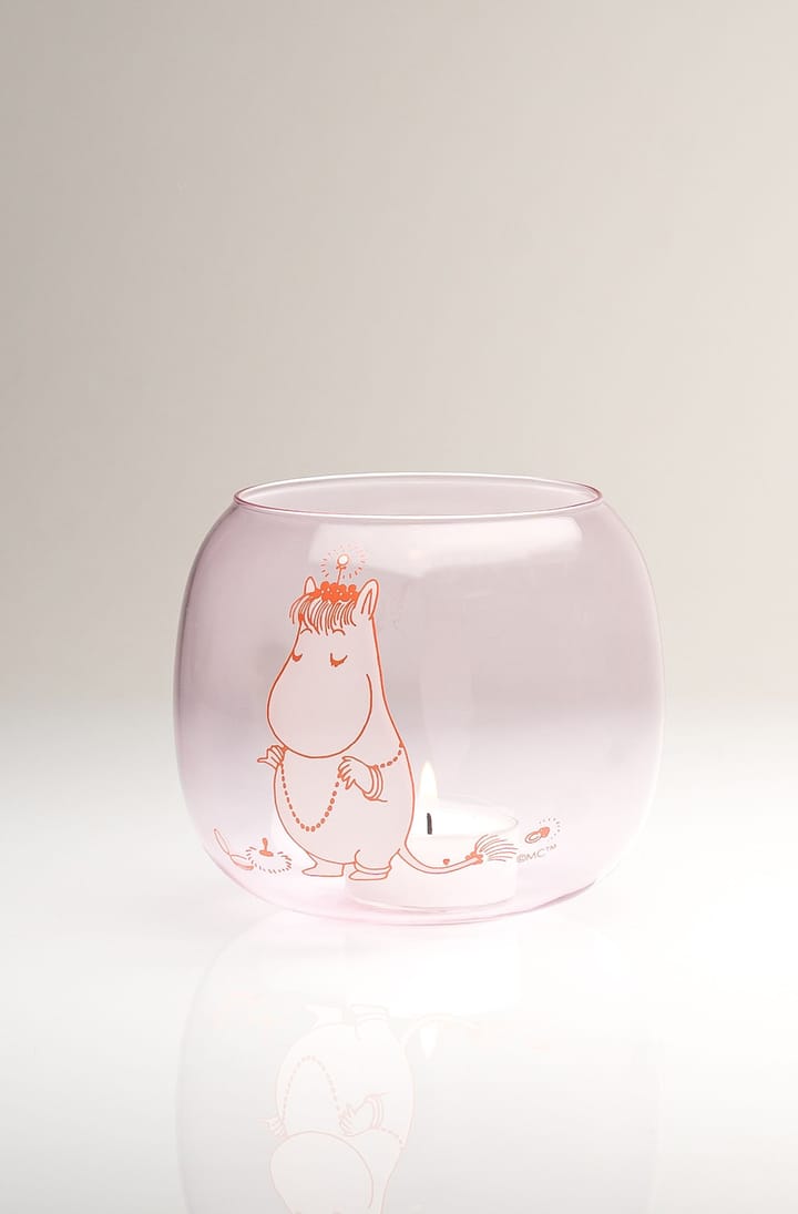 Snorkmaiden lantern/bowl Ø9 cm, 粉色 Muurla