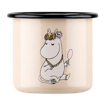 Snorkmaiden Retro enamel 马克杯 37 cl - 米色 - Muurla