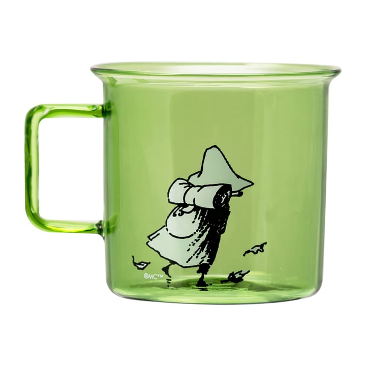 Snufkin glass 马克杯 35 cl - 绿色 - Muurla