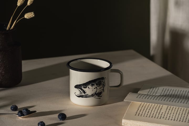 Teemu Järvi x Muurla enamel 马克杯 55 cl, Pike & Trout Muurla