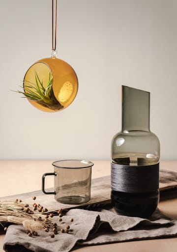 Veneer carafe 1 L - 灰色-coal 黑色 - Muurla