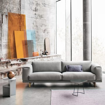 Airy sofa 桌子 half size - 黑色 - Muuto