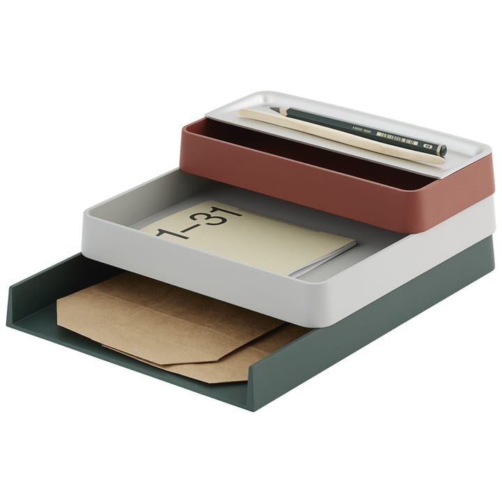 Arrange Desktop tray 12x25 cm - copper 棕色 - Muuto