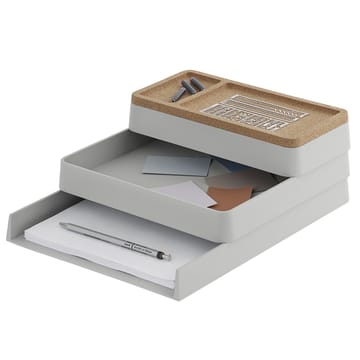 Arrange Desktop tray 12x25 cm - 灰色 - Muuto