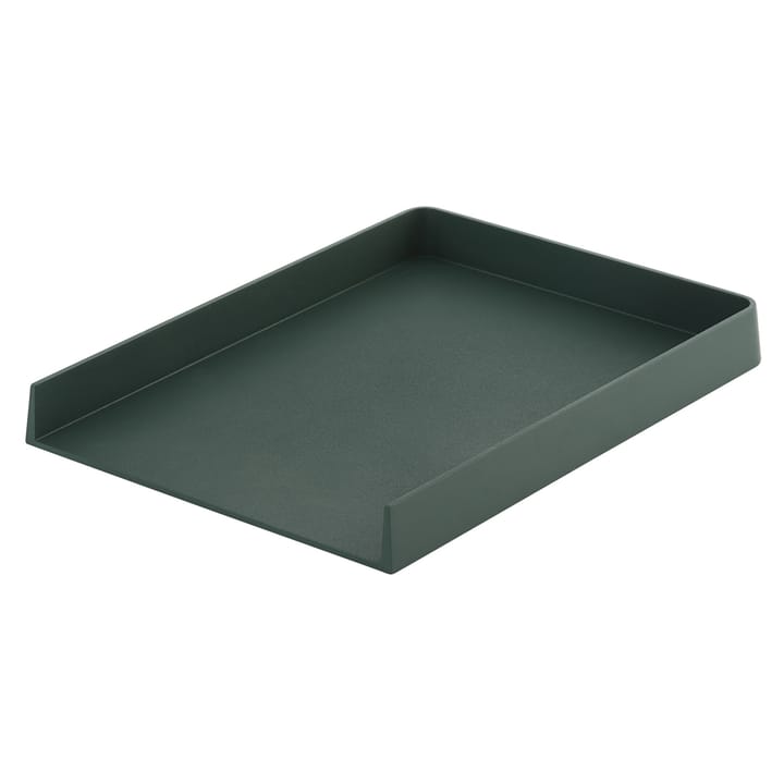 Arrange Desktop tray 25x32 cm, dark 绿色 Muuto