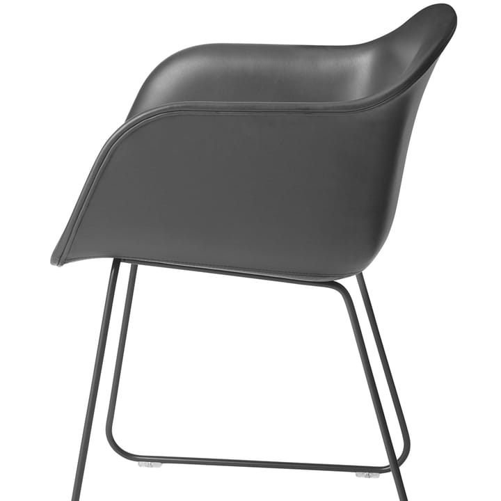 Fiber armchair sled base - 灰色, 灰色 sled 底座 - Muuto