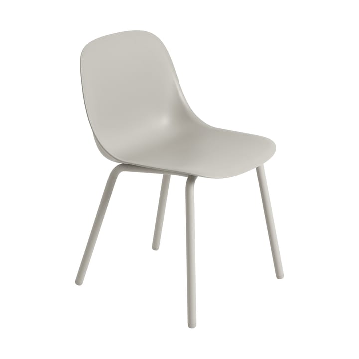 Fiber Outdoor side 椅子 with steel legs - undefined - Muuto