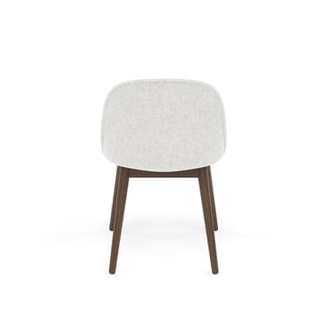 Fiber Side 椅子 with wooden legs - Hallingdal nr110-stained 深褐色 - Muuto