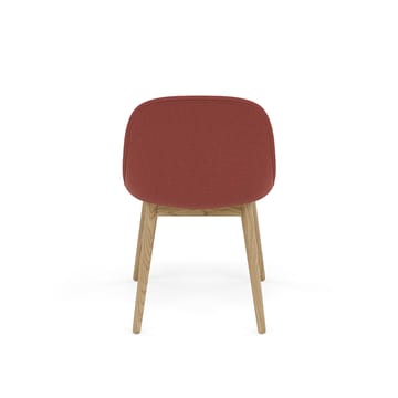 Fiber Side 椅子 with wooden legs - Re-wool 558-自然木色 - Muuto