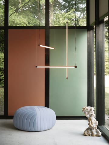 Fine Suspension 灯 90 cm - 深红 - Muuto