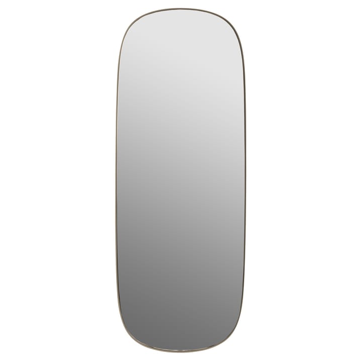 Framed mirror large - 灰褐色（Taupe）-clear - Muuto