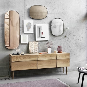 Framed 镜子  small - 灰褐色（Taupe） - Muuto