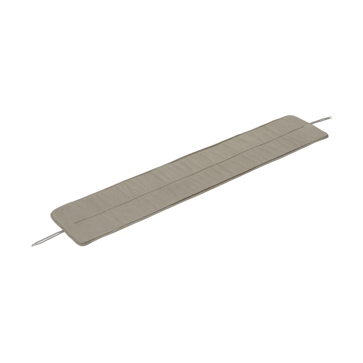 Linear steel bench pad 170x32.5 cm - 浅绿��色 - Muuto