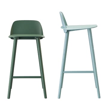 Nerd Barstool - Dark-绿色 - Muuto