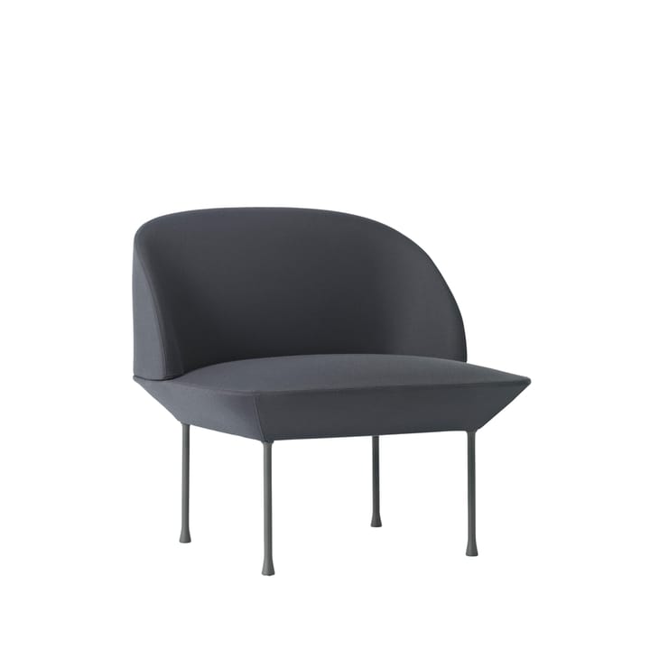 Oslo sofa 1-seat - Steelcut 180-深灰色 - Muuto