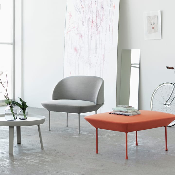 Oslo sofa 1-seat - Steelcut 180-深灰色 - Muuto