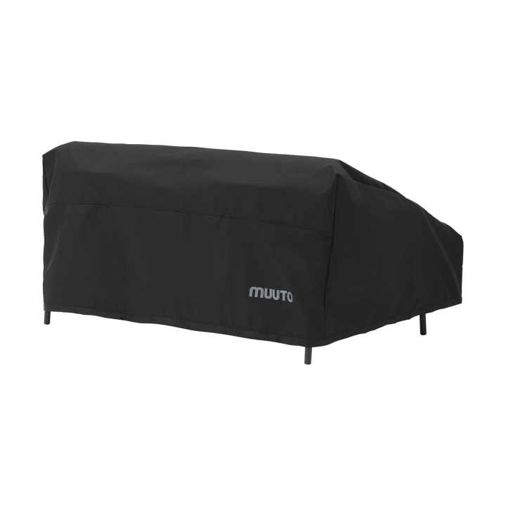 Settle Outdoor protective cover for 2-seater sofa - 黑色 - Muuto