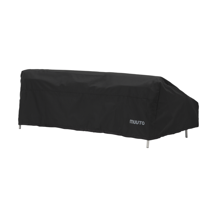 Settle Outdoor protective cover for 3-seater sofa, 黑色 Muuto