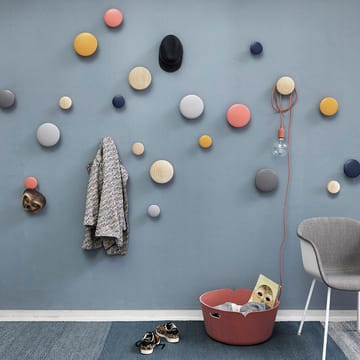 The Dots coat hook midnight blue - medium - Muuto