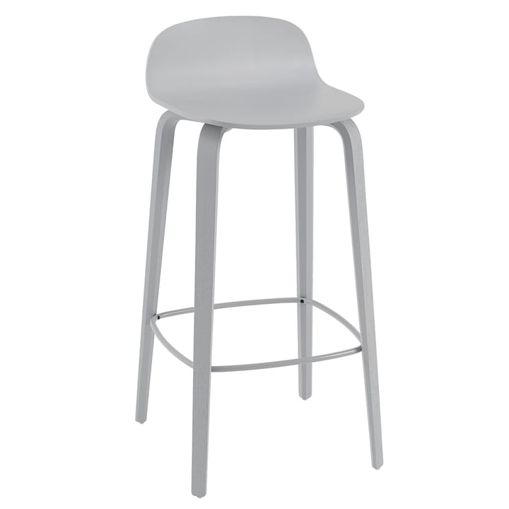 Visu barstool 75 cm - 灰色-灰色 - Muuto