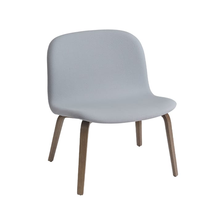 Visu lounge 椅子 upholstered 椅子 - Steelcut 120-褐色 stained 自然木色 - Muuto