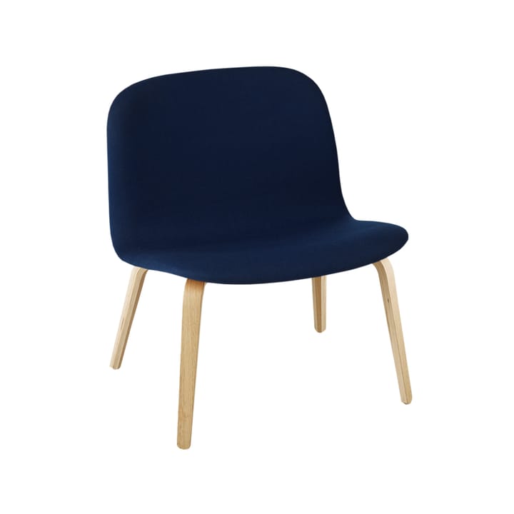 Visu lounge 椅子 upholstered 椅子 - Steelcut 775-自然木色 - Muuto