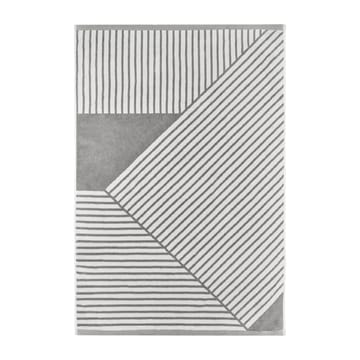 Stripes 条纹几何浴巾 100x150 cm - 灰色 - NJRD