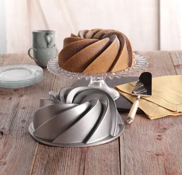 Nordic Ware heritage bundt tin silver - 2.4 L - Nordic Ware