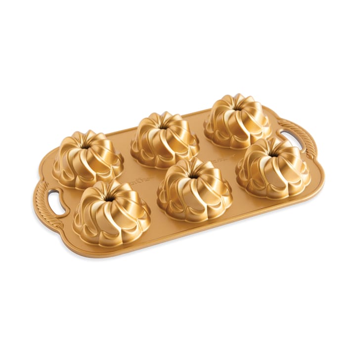 Nordic Ware pirouette bundtlette baking pan 1.2 l - 金色 - Nordic Ware