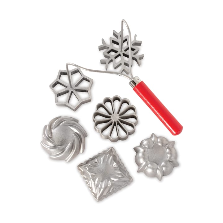 Nordic Ware rosette iron 套装 - 红色 - Nordic Ware