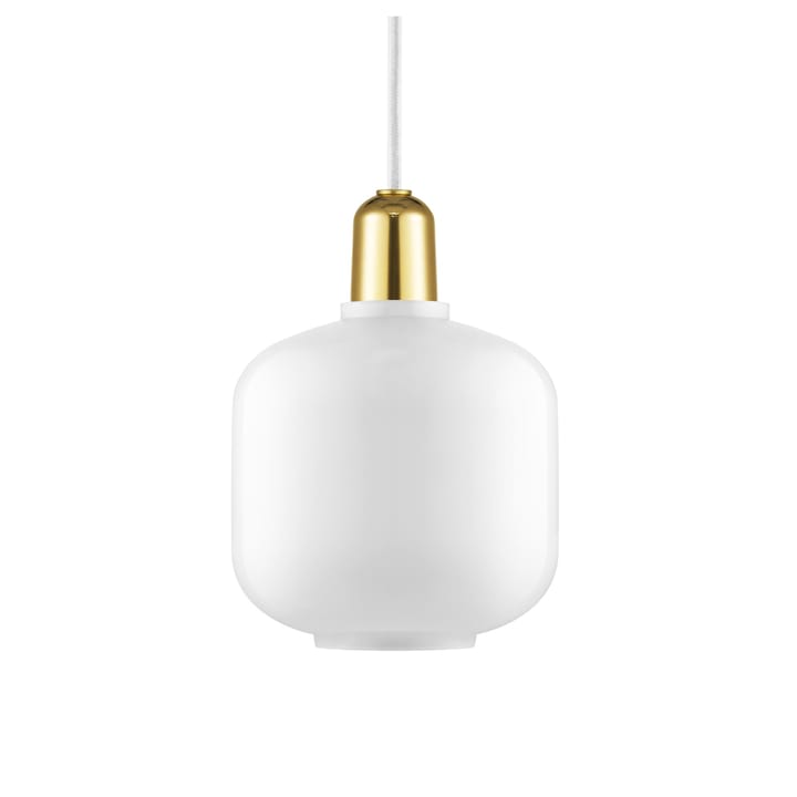 Amp 灯 小 - 白色-brass - Normann Copenhagen