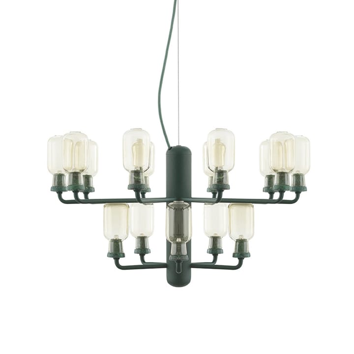 Amp chandelier - gold-绿色 - Normann Copenhagen