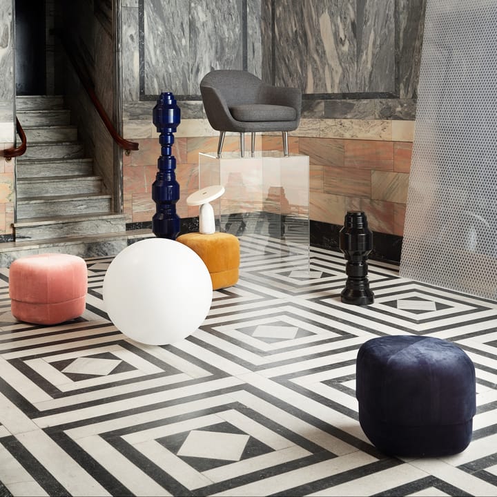 Circus pouf - dark 蓝色 - Normann Copenhagen