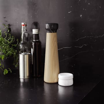 Craft胡椒研磨器 oak-black marble - large - Normann Copenhagen