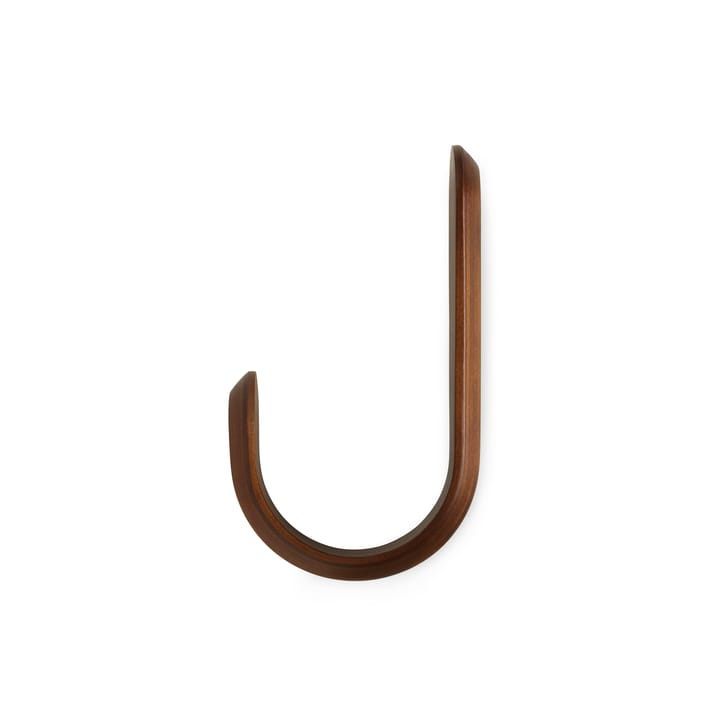 Curve hook, wallnut Normann Copenhagen