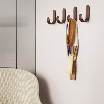 Curve hook - wallnut - Normann Copenhagen