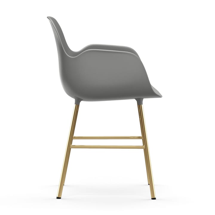 Form armchair bronze legs, 灰色 Normann Copenhagen