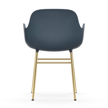 Form armchair bronze legs - 蓝色 - Normann Copenhagen