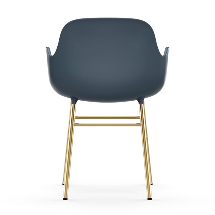 Form armchair bronze legs, 蓝色 Normann Copenhagen