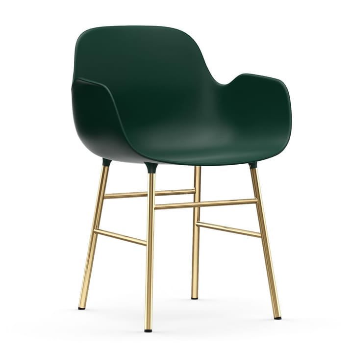 Form armchair bronze legs - 绿色 - Normann Copenhagen