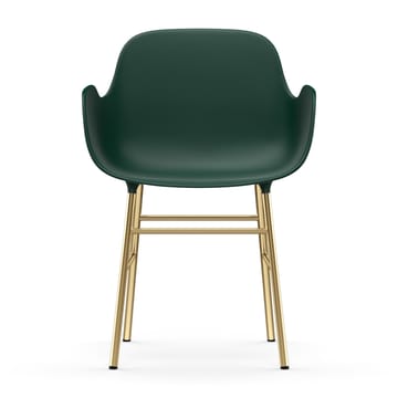 Form armchair bronze legs - 绿色 - Normann Copenhagen